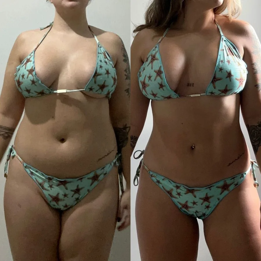 Resultado real de acompanhamento nutricional